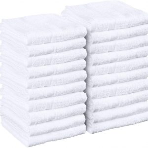   Brand – Pinzon Organic Cotton Hand Towels, Set of 6, Spa  Blue, 30L x 18W : Home & Kitchen
